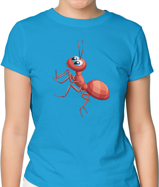 Дамска тениска с щампа Цветно лято F13038 - TShirtArtShop.com