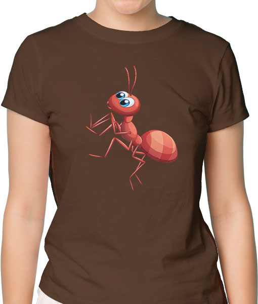 Дамска тениска с щампа Цветно лято F13038 - TShirtArtShop.com