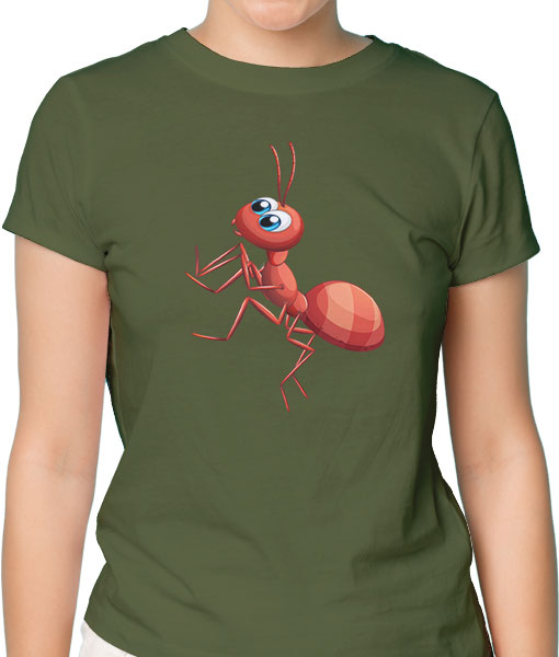 Дамска тениска с щампа Цветно лято F13038 - TShirtArtShop.com