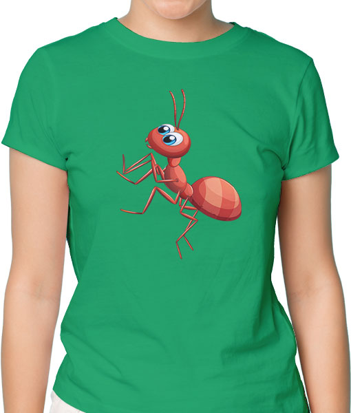 Дамска тениска с щампа Цветно лято F13038 - TShirtArtShop.com