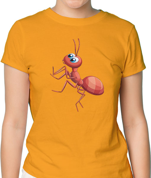 Дамска тениска с щампа Цветно лято F13038 - TShirtArtShop.com