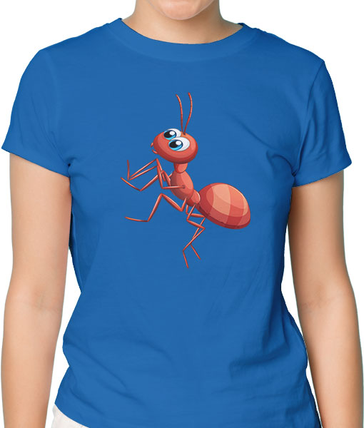Дамска тениска с щампа Цветно лято F13038 - TShirtArtShop.com