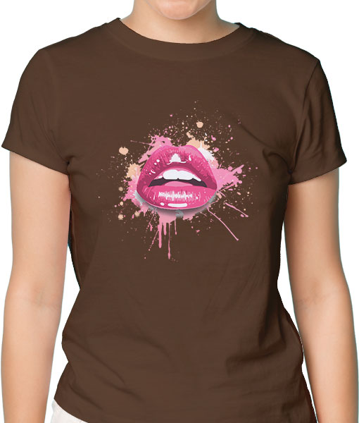 Дамска тениска с щампа Цветно лято F16033 - TShirtArtShop.com