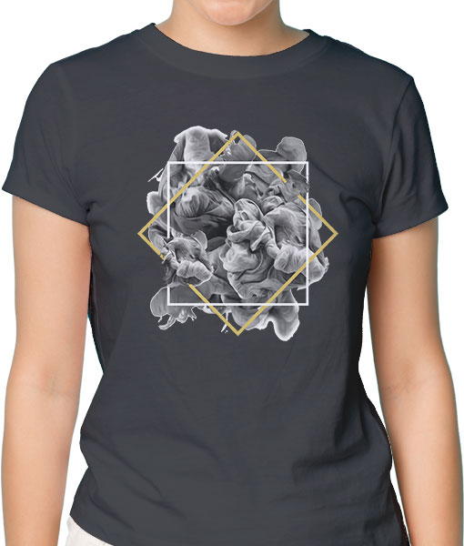 Дамска тениска с щампа Цветно лято Color2 - TShirtArtShop.com