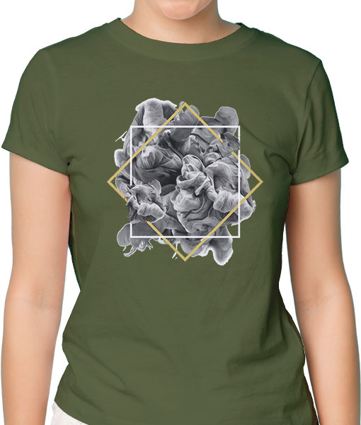 Дамска тениска с щампа Цветно лято Color2 - TShirtArtShop.com