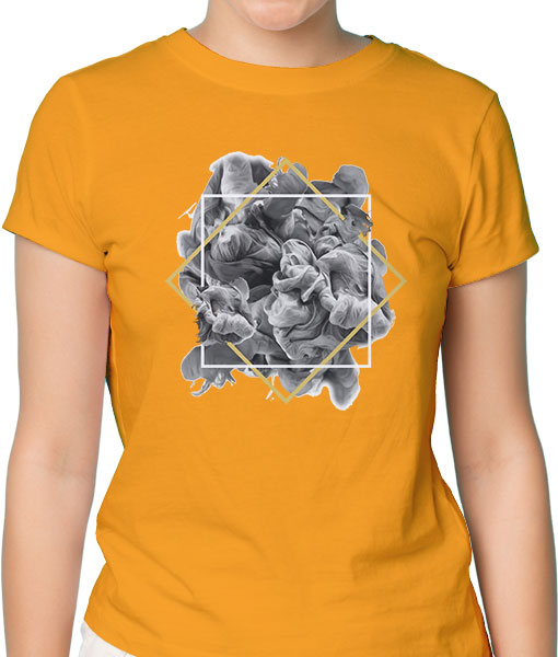 Дамска тениска с щампа Цветно лято Color2 - TShirtArtShop.com