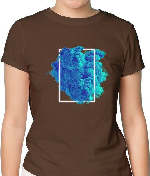 Дамска тениска с щампа Цветно лято Color3 - TShirtArtShop.com