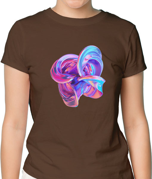 Дамска тениска с щампа Цветно лято Color4 - TShirtArtShop.com