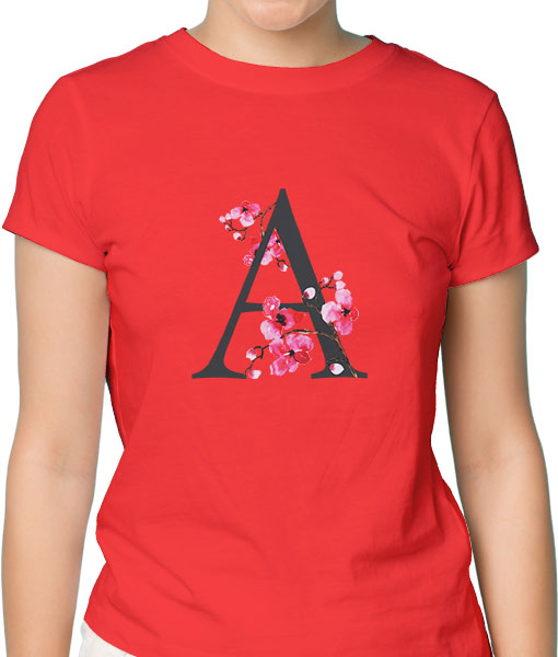 Дамска тениска с щампа Цветно лято Floral-A - TShirtArtShop.com