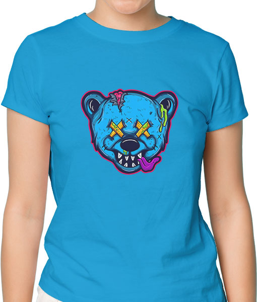 Дамска тениска с щампа Готика F13034 - TShirtArtShop.com