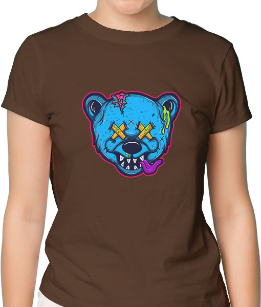 Дамска тениска с щампа Готика F13034 - TShirtArtShop.com