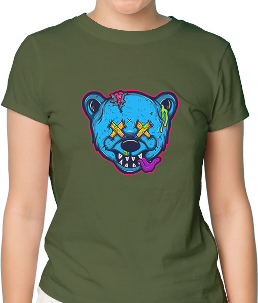 Дамска тениска с щампа Готика F13034 - TShirtArtShop.com