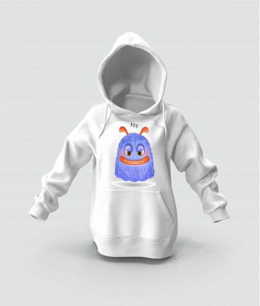 Детско худи с щампа Cute monster II