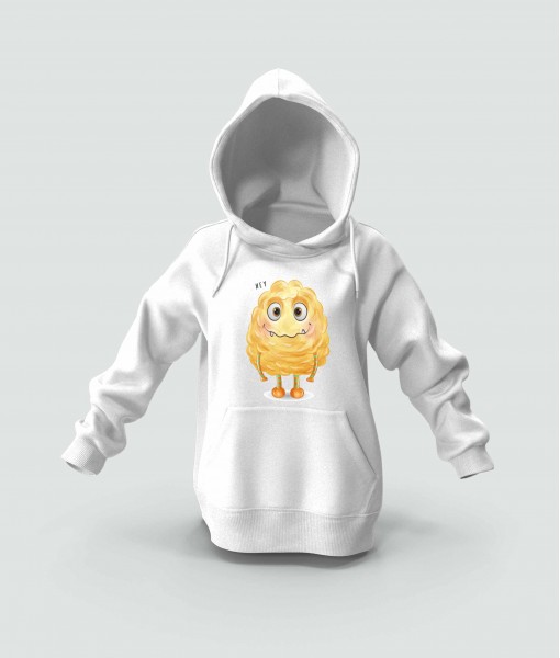 Детско худи с щампа Cute monster VII