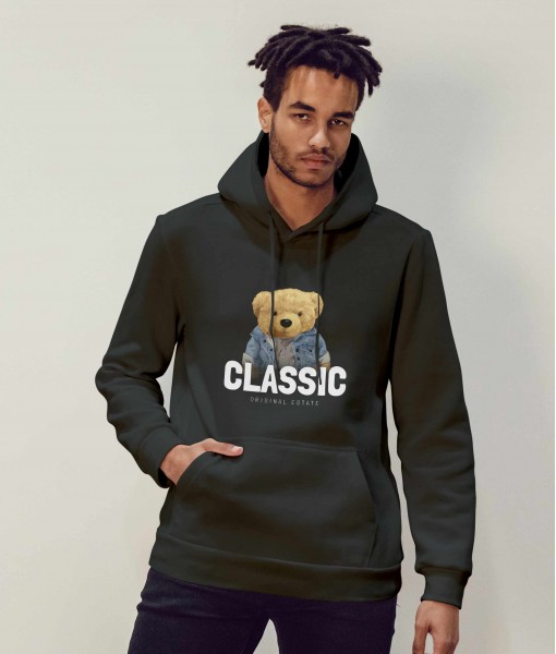 Мъжко худи с щампа Classic bear