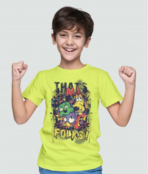 Детска тениска с щампа Животни That`s all folks - TShirtArtShop.com