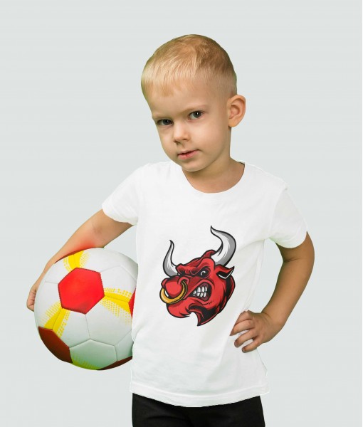 Детска тениска с щампа Животни Red Bull - TShirtArtShop.com