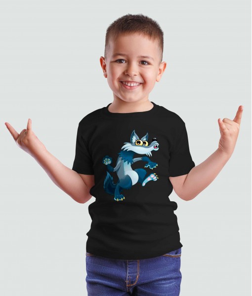 Детска тениска с щампа Животни Wolf - TShirtArtShop.com