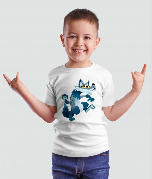 Детска тениска с щампа Животни Wolf - TShirtArtShop.com