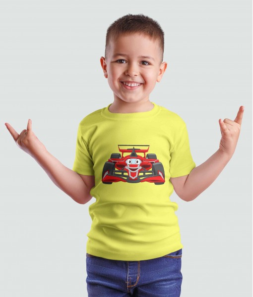 Детска тениска с щампа Авто-мото F1 build - TShirtArtShop.com