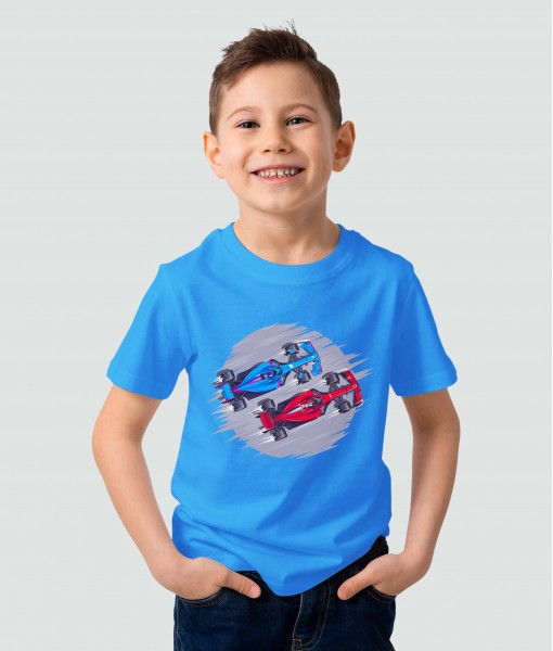 Детска тениска с щампа Авто-мото F1 builds - TShirtArtShop.com