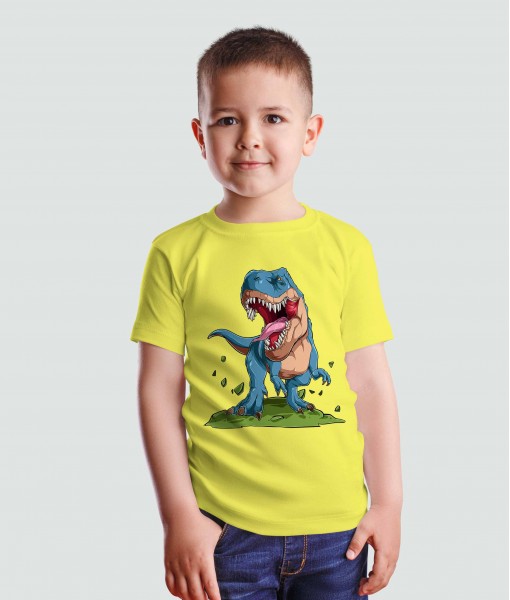 Детска тениска с щампа Динозаври T-Rex dinosaur - TShirtArtShop.com