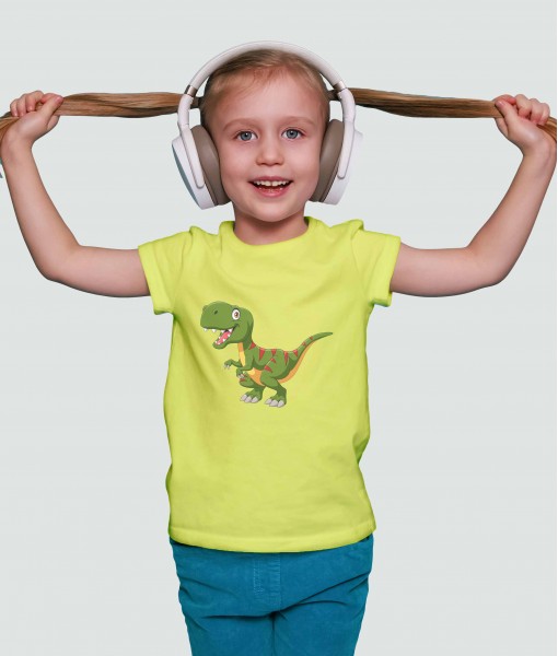 Детска тениска с щампа Динозаври Small T-Rex dinosaur - TShirtArtShop.com
