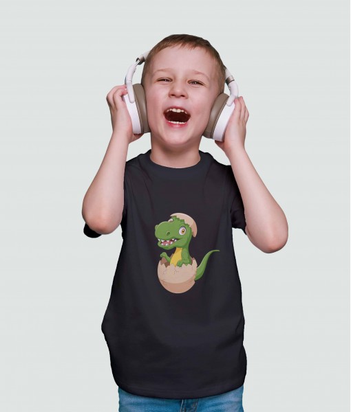 Детска тениска с щампа Динозаври Baby dinosaur - TShirtArtShop.com