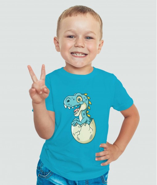 Детска тениска с щампа Динозаври Baby T-Rex dinosaur - TShirtArtShop.com