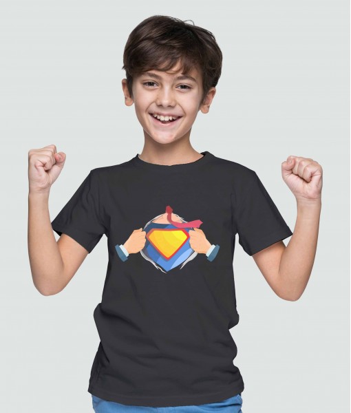 Детска тениска с щампа Герои Superman - TShirtArtShop.com
