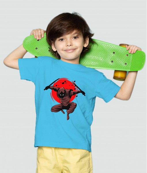 Детска тениска с щампа Герои Brown Ninja - TShirtArtShop.com
