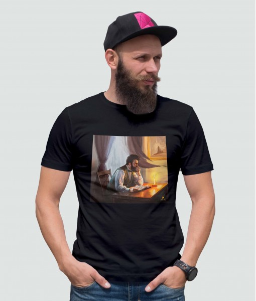 Мъжка тениска с щампа Tosha Art Botev
