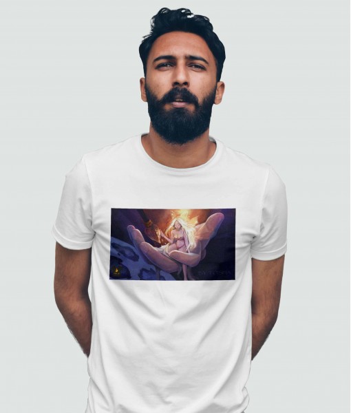 Мъжка тениска с щампа Tosha Art Fairy - TShirtArtShop.com