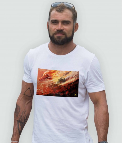 Мъжка тениска с щампа Tosha Art Fantasy Universe - TShirtArtShop.com