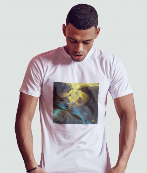 Мъжка тениска с щампа Tosha Art Love 2022 - TShirtArtShop.com