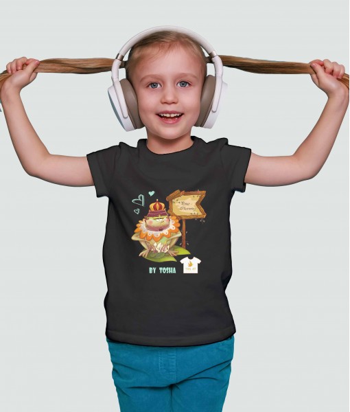 Детска тениска Tosha Art Prince Charming - TShirtArtShop.com